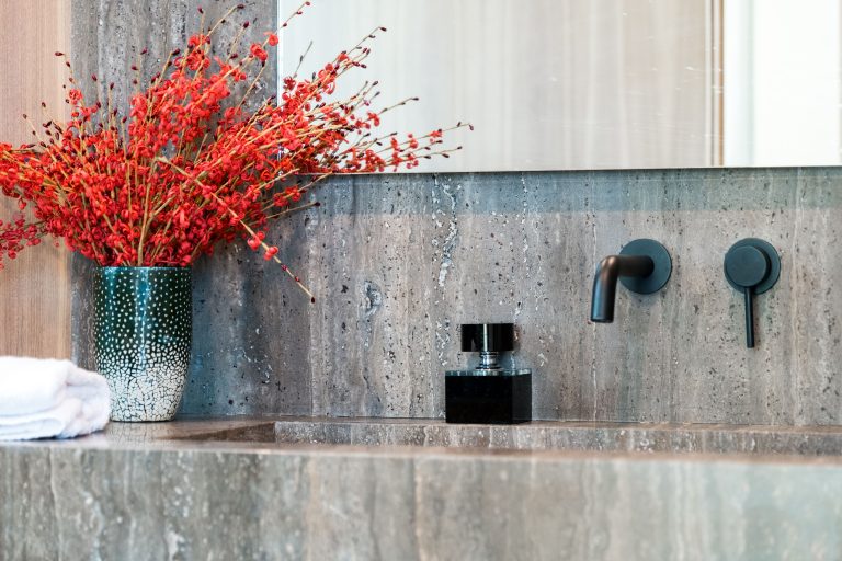 Elegant bathroom in a Brentwood Tennessee home