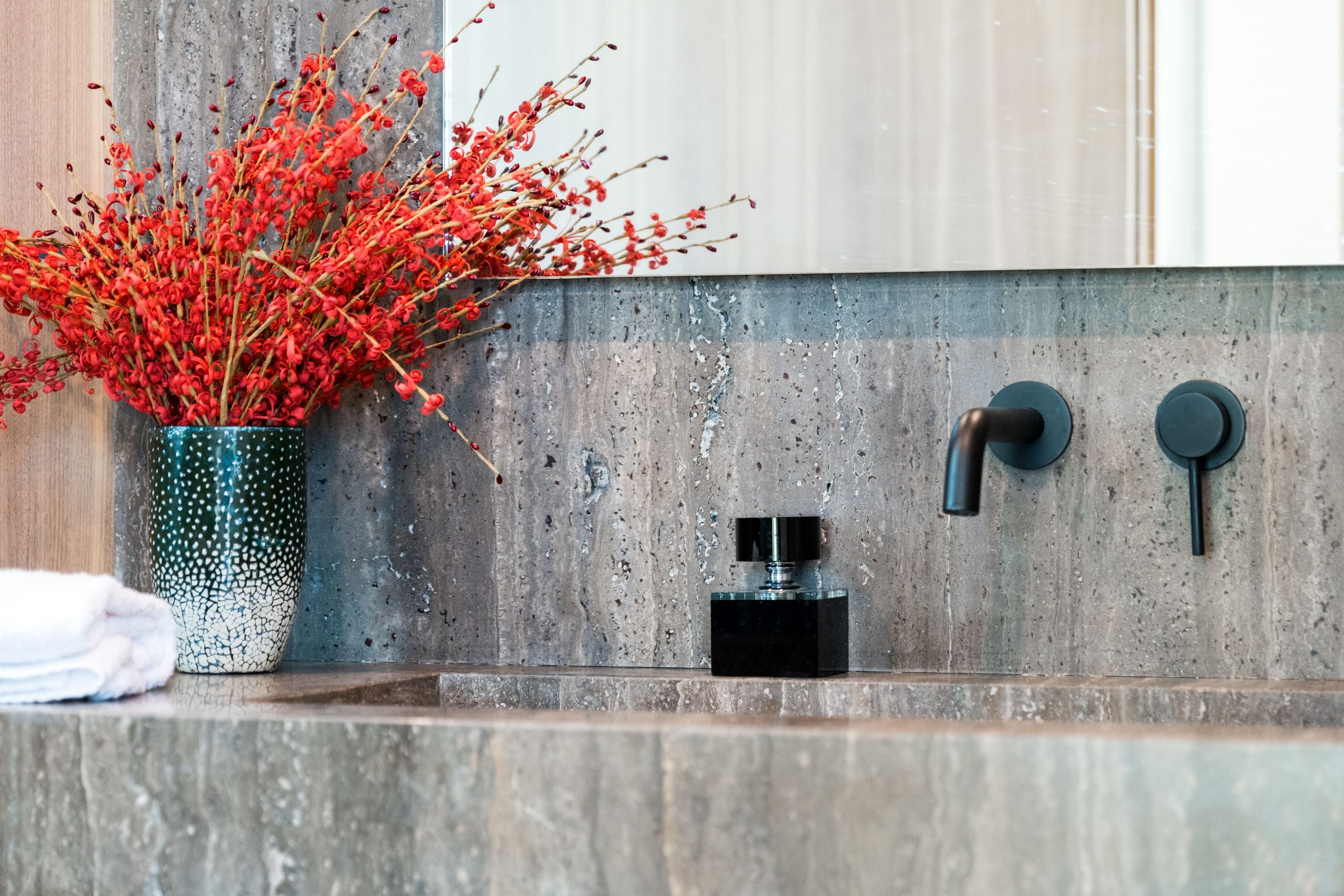 Elegant bathroom in a Brentwood Tennessee home