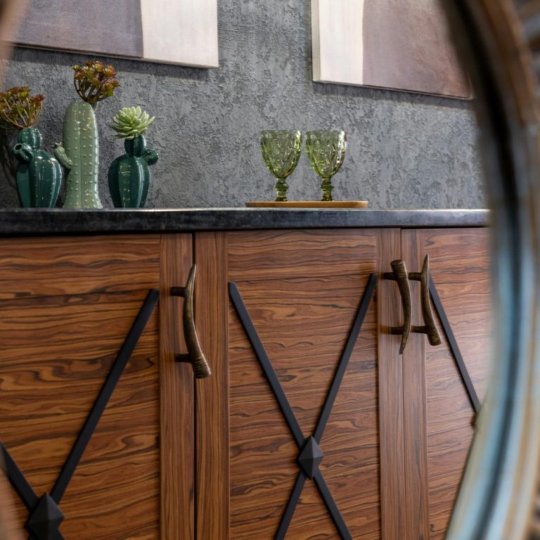 Refined interior design detail in a Middle Tennessee home